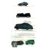 A collection of assorted toy cars, to include a Schuco Command Car AD 2000, a Schuco Micro Racer