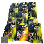 A collection of Hasbro (Kenner) Star Wars Power of the Force 2 action figures, all carded. (13)
