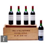 A case of eleven bottles of Mähler-Besse 1987 Margaux, French, red, Bordeaux. (11)