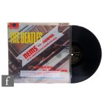 The Beatles - A Please Please Me LP, PMC 1202, Mono, a signed first pressing, black and gold