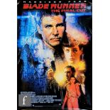 A collection of assorted US one sheets and UK quad film posters, to include Blade Runner: the