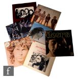 The Doors - A collection of LPs, to include LA Woman, Elektra, stereo, ELK 42 090, German release,