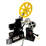 A Cinetechnic Ltd De Brie D16 16mm Professional Sound film projector including a f/1.6 50mm