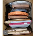 An assorted collection of mostly 16mm travel/transport, documentary and home film reels. (42)