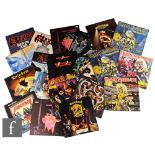 1970s/80s Heavy Metal/Hard Rock - A collection of LPs, artists to include Saxon - Denim and Leather,