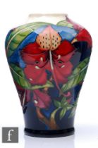 Philip Gibson - Moorcroft Pottery - A vase of high shouldered tapering form, shape 576/9,