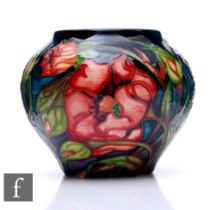 Rachel Bishop - Moorcroft Pottery - A small vase of baluster form, shape 402/4, decorated in the