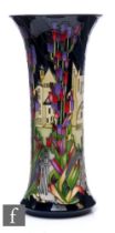 Kerry Goodwin - Moorcroft Pottery - A large Prestige vase decorated in the Town of Flowers