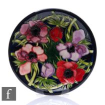 Emma Bossons - Moorcroft Pottery - A plate of circular form, shape 783/10, decorated in the