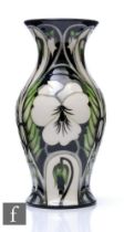 Emma Bossons - Moorcroft Pottery - A vase of swollen form with flared neck, shape 226/7, decorated
