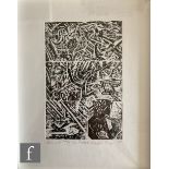 Christine Tacq BA (fine artist and author) - AP etching,  110mm x 165mm, framed and glazed, 230mm