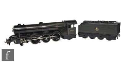 An O gauge 4-6-2 BR green 'Flying Scotsman' electric locomotive, unboxed.