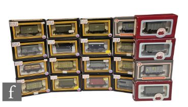 A collection of OO gauge Dapol rolling stock, to include fruit vans, vent vans, banana vans etc,