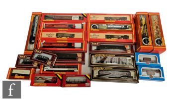 A collection of OO gauge rolling stock, mostly Hornby but some GMR, Mainline and Airfix, to