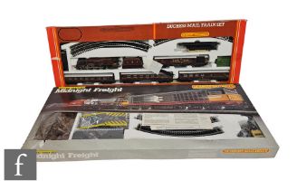 Two OO gauge Hornby train sets, R674 Midnight Freight incuding BR C1 58 locomotive and assorted