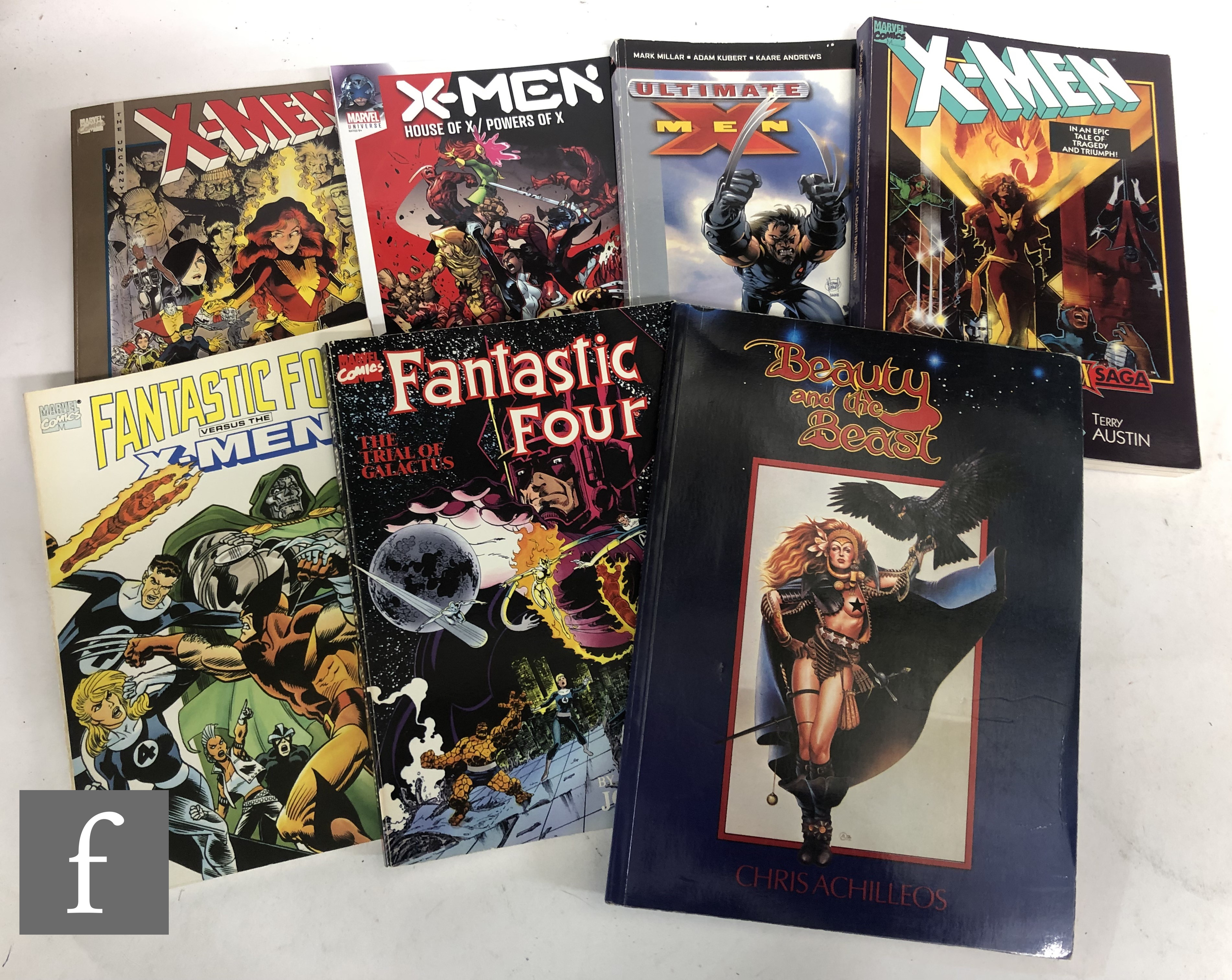 A collection of modern age comics and graphic novels to include Marvel Legends, Wolverine and - Image 4 of 6