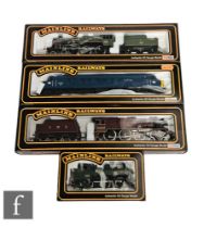 Four OO gauge Mainline locomotives, 37092 4-6-0 LMS maroon 'Old Contemptibles', 37040 BR blue