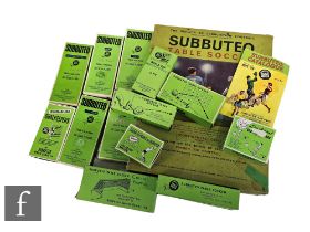 A collection of Subbuteo Table Soccer items, to include a Continental Club Edition set, five boxed