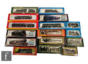 A collection of OO gauge locomotives for spares and repair, by Hornby, Bachmann, Replica and