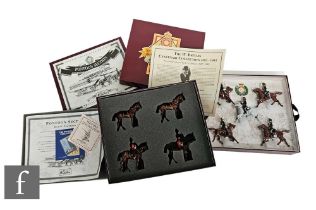 Two Britains Collectors Edition sets, 8813 The Dennis Britain Set 13th Hussars & Royal Fusiliers and
