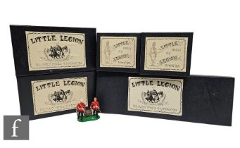 A collection of Little Legion Zulu War toy soldiers, 24th Hold the Line, Z/1 24th Regiment, Z/2 24th