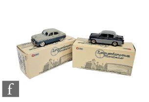 Two Landsdowne Models 1:43 scale white metal models, LDM7a 1954 Zephyr Zodiac in Dorchester grey and