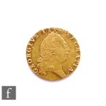 George III (1760-1820) - A Guinea, 1791 fifth issue, reverse crowned spade shield, 8.4g, S3729.