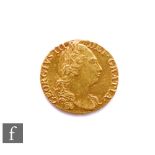 George III (1760-1820) - A Guinea, 1781, fourth laureate head right, reverse crowned garnished