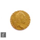 George III (1760-1820) - A Guinea, 1792, fifth issue, reverse crowned spade shield, 8.4g, S3729.