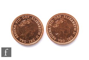 Elizabeth II - Two sovereigns, 2016. (2)