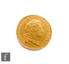 George I (1714-1727) - A Guinea, 1715, third laureate head facing right, reverse with crowned