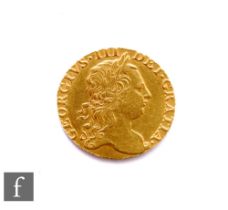 George III (1760-1820) - A Guinea, 1773, third laureate head right, reverse crowned garnished