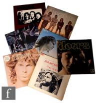 A collection of The Doors LPs, to include LA Woman, Elektra, stereo, ELK 42 090, German release,