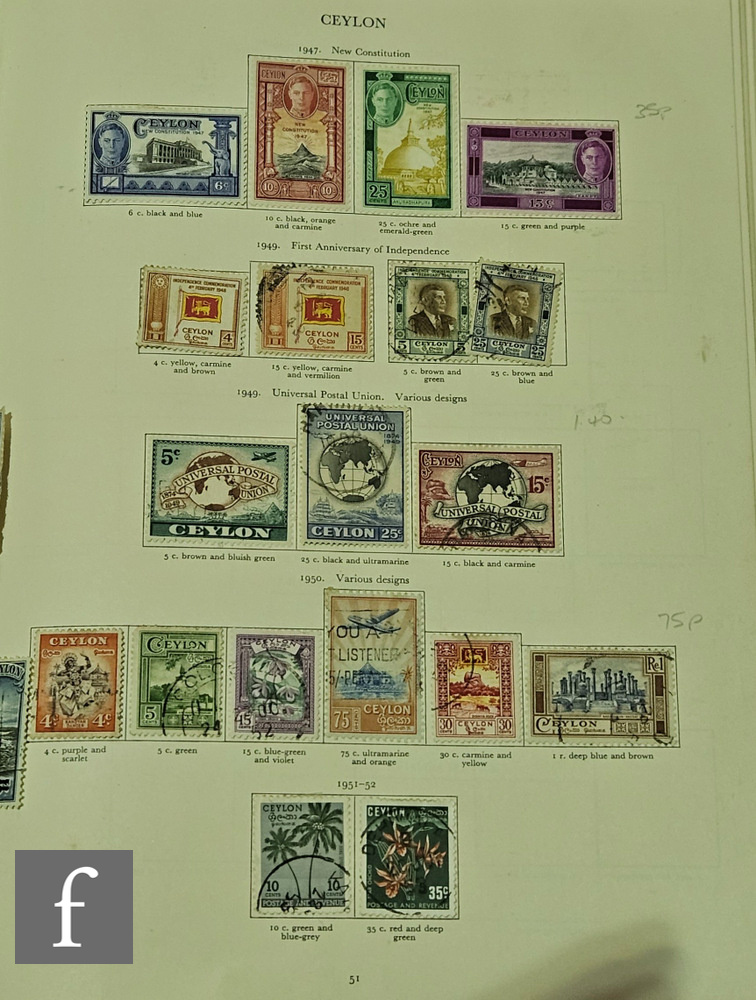 A collection of British Commonwealth postage stamps, Queen Victoria to Queen Elizabeth II, contained - Image 2 of 2