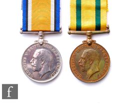 A British World War One medal and a Territorial Force War Medal to 1507 A. Cpl Herbert J Bailey '