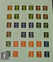 A collection of Great Britain postage stamps, Queen Victoria to Queen Elizabeth II, to include an