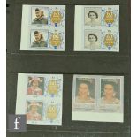 A collection of British Commonwealth postage stamps, Queen Victoria to Queen Elizabeth II, contained