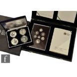 An Elizabeth II Royal Mint cased 2008 United Kingdom Emblems of Britain silver proof collection