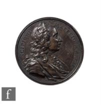 A French bronze medal, 1755, in memory of Scipione Maffei (1675-1755), donor and founder of the