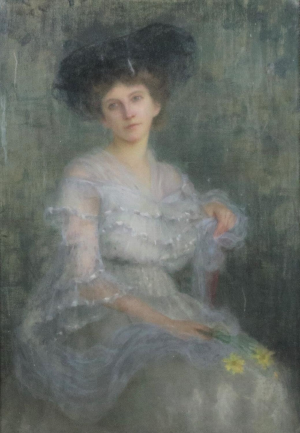 In the Manner of Philip de Laszlo (1869 - 1937) 'Portrait of an elegant Lady seated, possibly a - Image 2 of 14