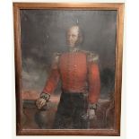 Attributed to Stephen Catterson Smith (1806-1872) 'Portrait of a Military Officer in full dress