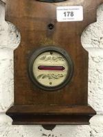 THIS LOT HAS BEEN WITHDRAWN A late 19th Century mahogany Wheel Barometer, by Negretti & Zambra, - Image 8 of 9