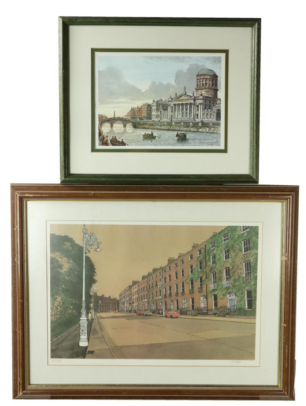 Two Architectural Prints, one after Eric Patton, Limited Edition No. 872 (999), and one other - Image 3 of 3