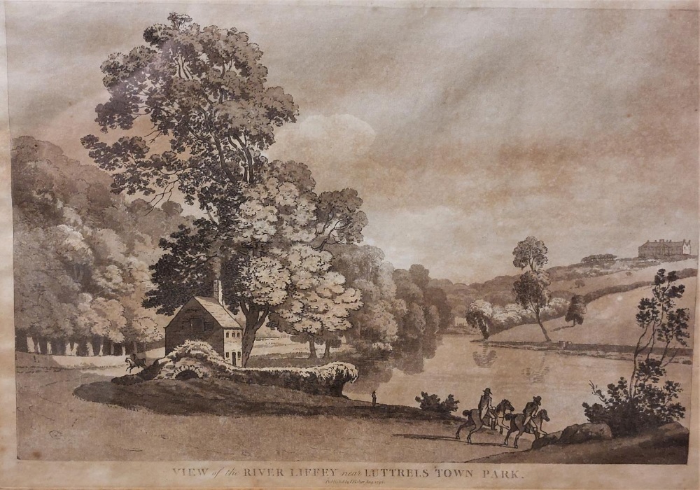 After Jonathan Fisher, Irish (1740 - 1809) A set of 4 sepia engraved Prints, to include: * View of - Image 2 of 8