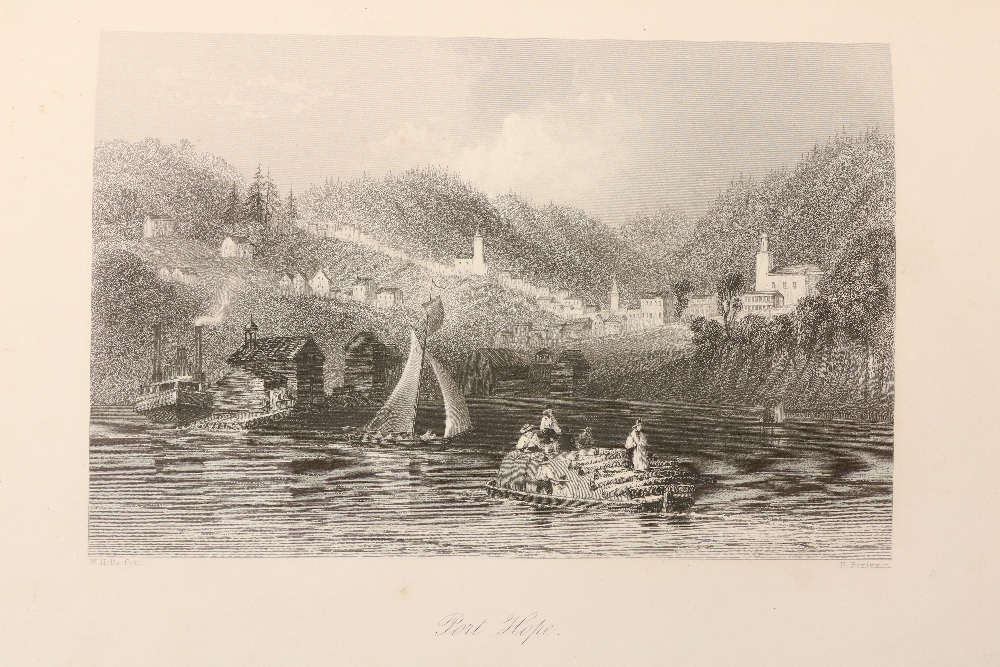 Bartlett (W.H.) & Willis (N.P.) Canadian Scenery Illustrated, 2 vols. lg. 4to Lond. 1842. Engd. - Bild 3 aus 4