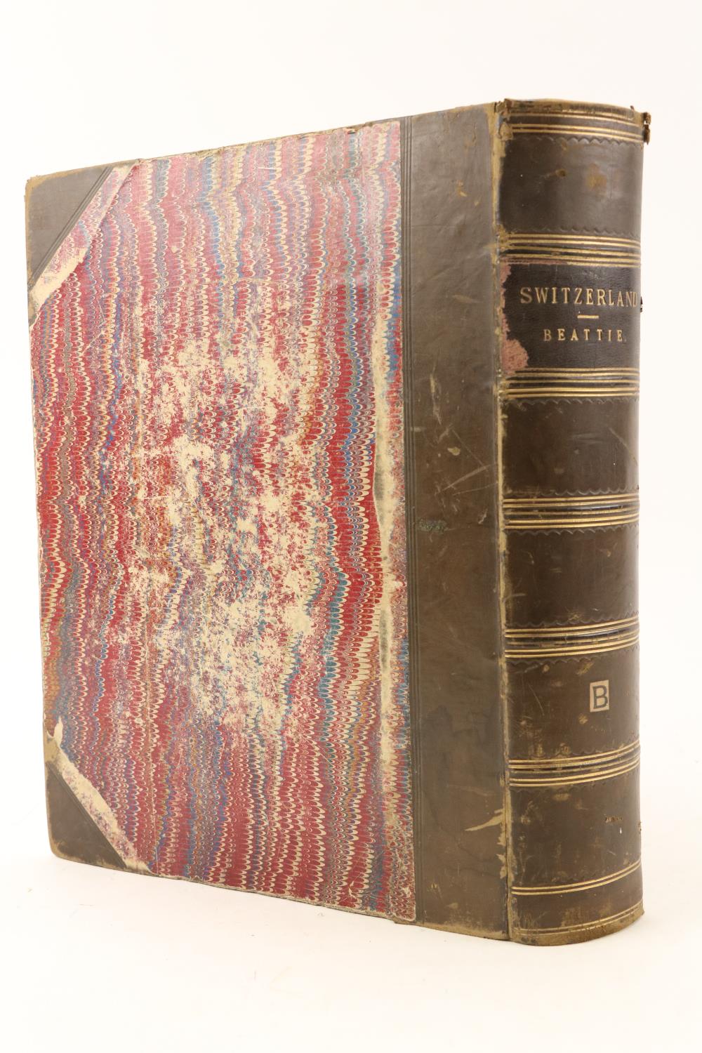 Beattie (Wm.) & Bartlett (W.H.) Switzerland Illustrated, 2 vols. in one, lg. 4to Lond. 1836. First - Bild 5 aus 5