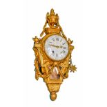 An important fine quality 18th Century French late Louis XV ormolu striking Cartel Clock, by