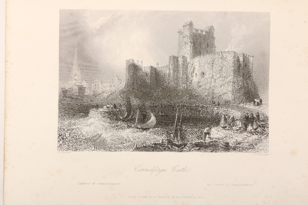 Engraved Plates: Bartlett (W.H.) The Scenery and Antiquities of Ireland, 2 vols. in one, lg. 4to - Bild 4 aus 4