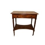A fine Irish George IV mahogany Side Table, by Gillingtons of Dublin, stamped and numbered 35534,