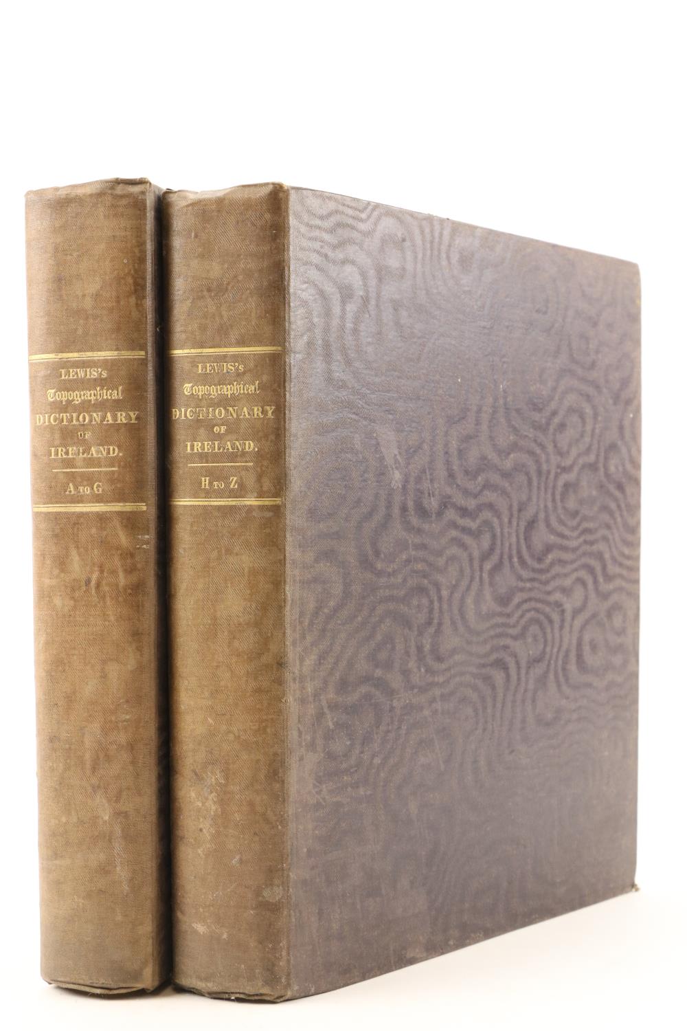 Lewis (Samuel) A Topographical Dictionary of Ireland, 2 vols. v. lg. 4to Lond. 1837. First Edn.,